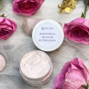 Rosewater & Argan Oil Body Butter Lotion